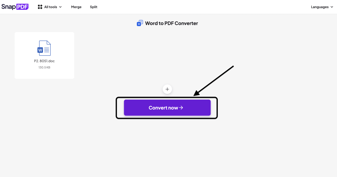Convert Word to PDF quickly with SnapPDF browser SnapPDF Blog